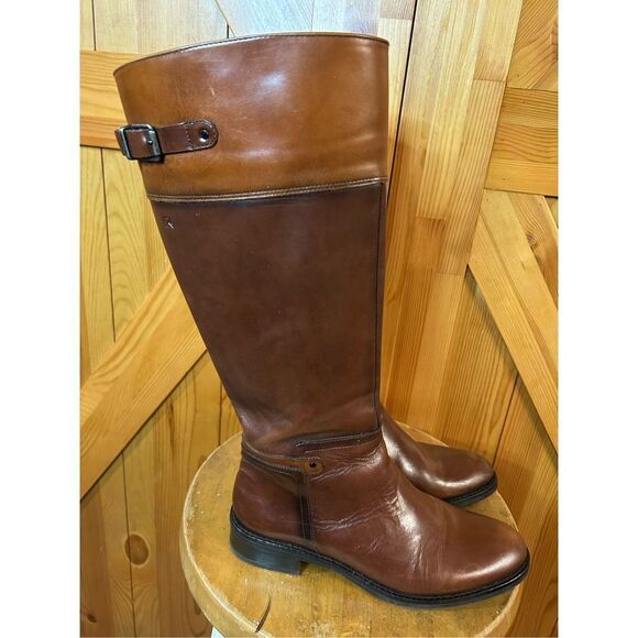 Dorking Tierra Brown Leather boots size 36/ 5.5-6 - Picture 1 of 11